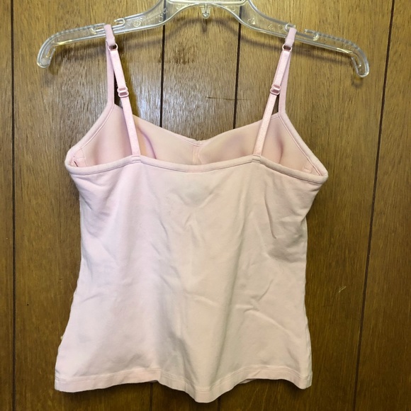 Moda International pink padded bra cami M - Picture 3 of 8